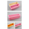 Professional 1200ml Rectangular Soap Mold Kit with Silicone Mould,Wooden Box,Lid & Cutter for DIY Handmade Soap Making,Crafts and Gifts
