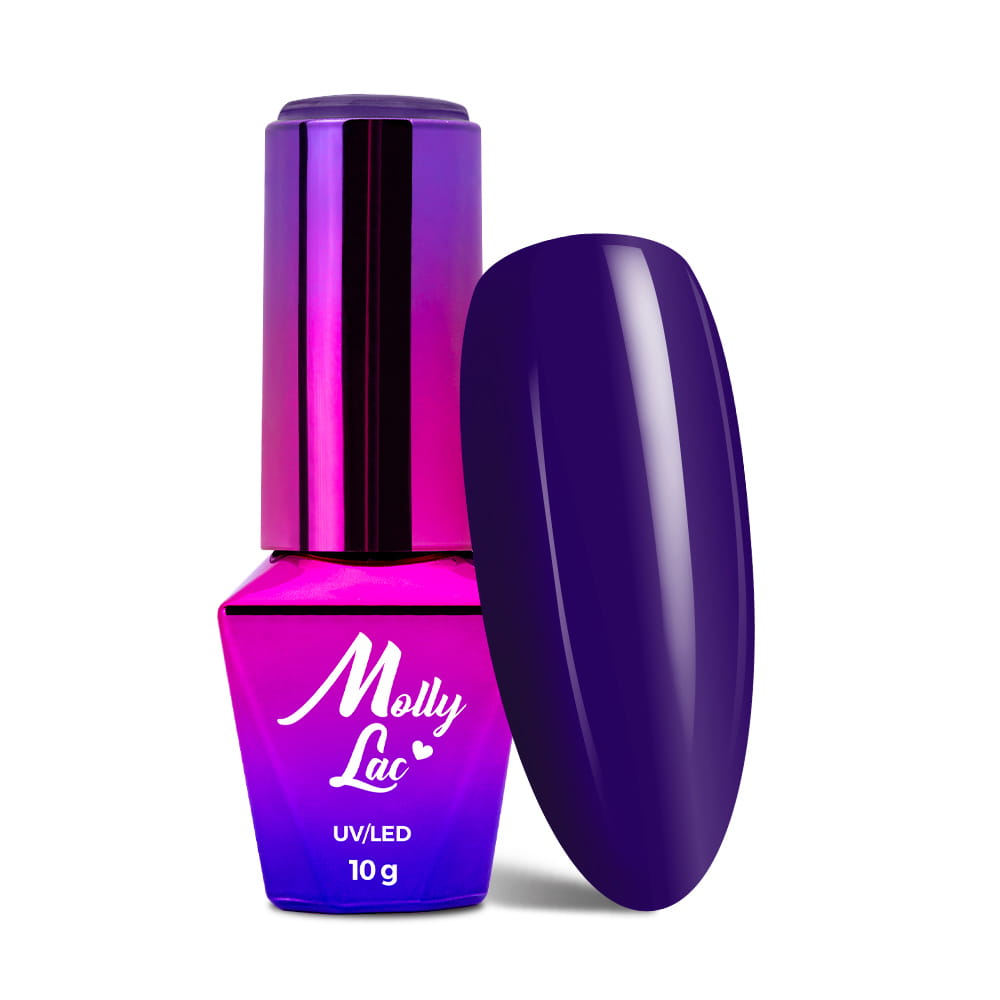 Lakier Hybrydowy Led/Uv Gel Polish Mollylac Inspired By You Nr 55 Magic Look 10 G
