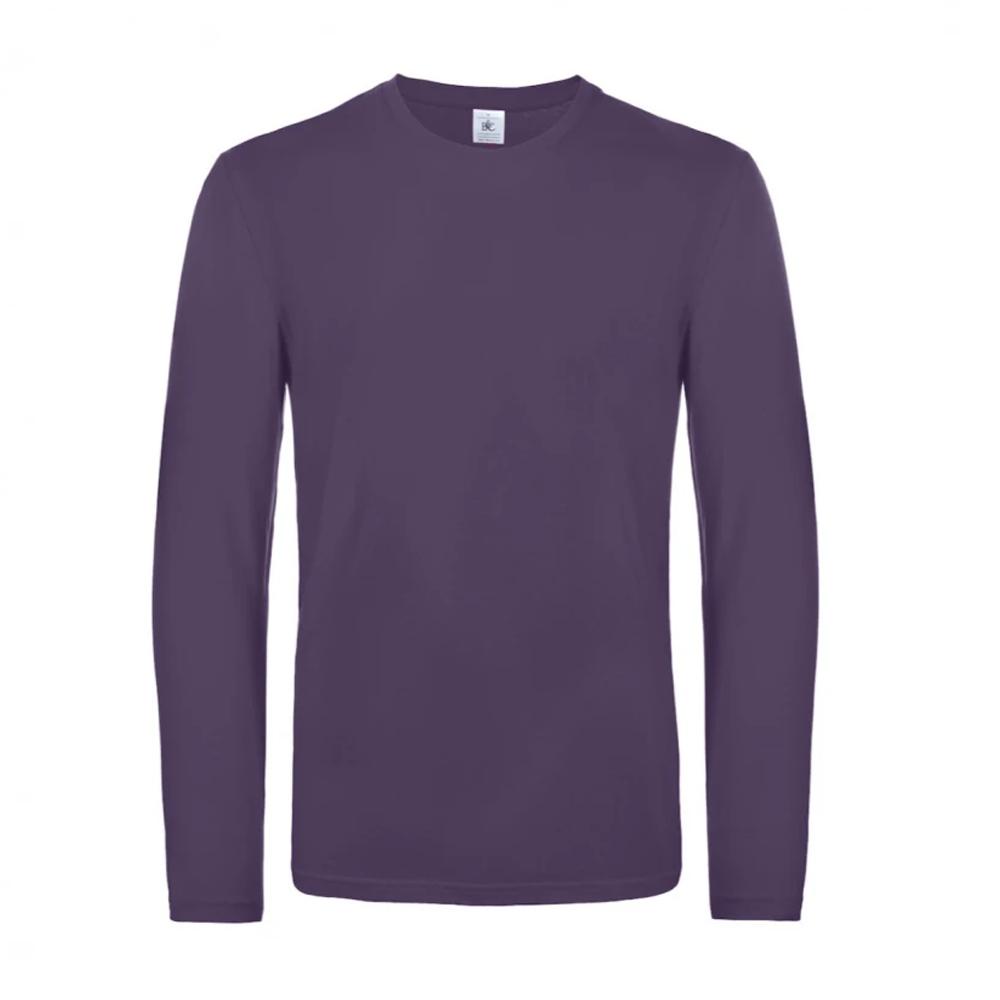 B&C Mens #E190 Long-Sleeved T-Shirt
