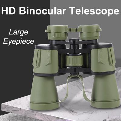 Мощный телескоп 20x50, профессиональный бинокль, слабый светильник, ночное видение, большой радиус действия, водонепроницаемый военный охотничий походный инвентарь