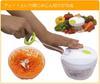 K&A Bunbun Manual Food Chopper BBC01 White 450ml Washable Lid