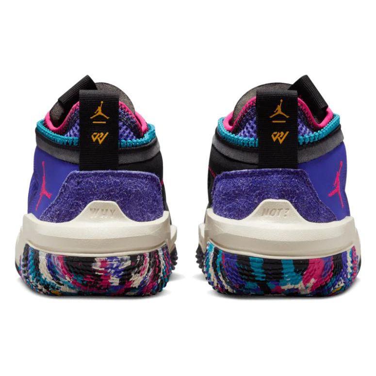 Кроссовки унисекс Air Jordan Why Not Zer0.6 EP Яркий Конкорд Синий Прайм-Розовый Черный DO7190-460