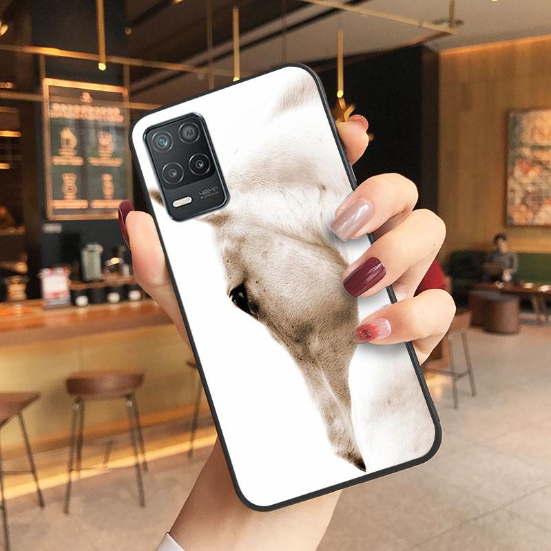 Чехол для телефона с изображением лошади для OPPO Realme 8 7 6 6i C3 C21 C21Y C11 X3 SuperZoom A94 A74 A91 A53S A54