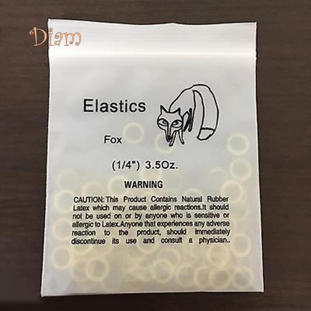 FS Dental Orthodontic Rubber Bands Ortho Elastics Latex Braces Non-toxic Tool Caring