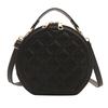 Bags Fashion Small Round Bags Niche Pressure Shell Handbags Large Capacity Textured Shoulder Bags Crossbody Bags