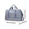 Расширяемая спортивная сумка с отделением для обуви, сумка для ночных сумок, износостойкая сумка-тоут для спорта