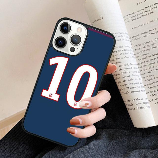 Чехол для телефона Футбольный номер 10 Для iPhone 17 Air 16 15 14 plus 11 12 13 pro max coque Оболочка Fundas