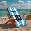 Custom Name Ultra-Soft Beach Towel with 10 Theme,Ideal for Pool - Camping, Diving - Perfect Travel Essential, Vibrant Beach Towel.