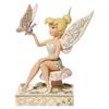 Enesco Statue/Figure "Disney Traditions" Tinker Bell, White Woodland, Peter Pan, Size 10 X 12 X 15 Cm, DTR6008994