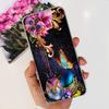 Чехол для Samsung Galaxy A12 Прозрачная накладка Модный Цветок Тонкий Мягкий ТПУ Чехол для Телефона Для Samsung A12 SM-A125F M12 F12 A 12 Capa