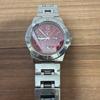 Б/у, в хорошем состоянии, женские часы Seiko Rukia с индикацией дня недели и даты, красные