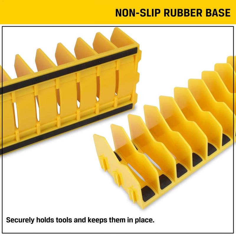 Plier Storage Rack With 10 Slots Plier Organizer Holder and Cutter Organizer Can be spliced Wrench Organizer Storage Holder