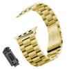 Ремешок из нержавеющей стали для Apple Watch Band Series SE/6/5/4/3/2/1 38 мм 42 мм Металлический спортивный ремешок для iWatch 40 мм 44 мм