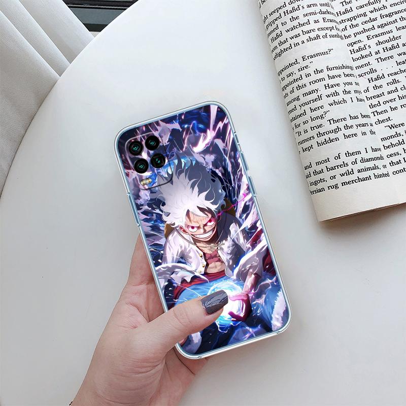 Anime Luffy One Piece Transparent Phone Case for Motorola Moto Edge 20 30 40 50 S30 Fusion Ultra Pro Neo Lite + G200 G23