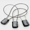 Motorcycle Helmets Lock, Combination Passwords Lock Cable Padlock Cable Lock for Cycling Helmets Travel Luggage Security