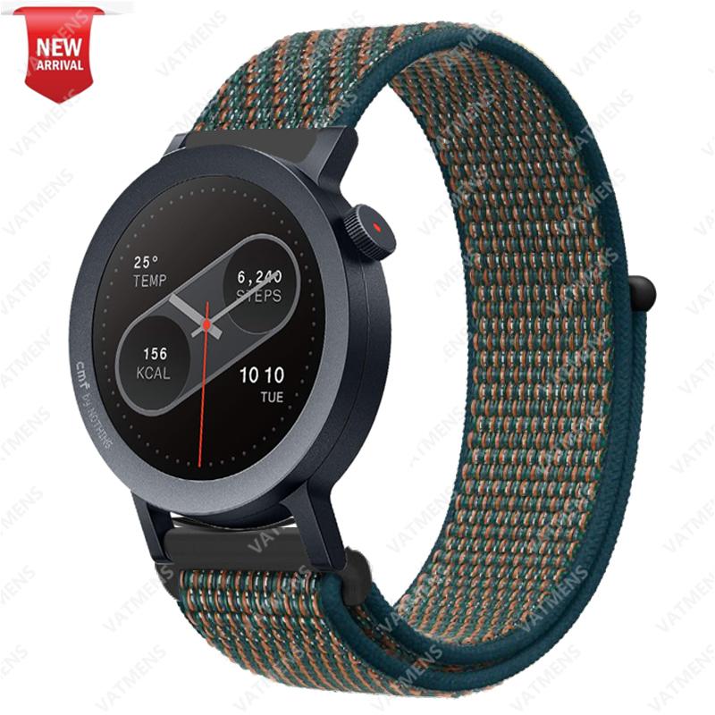 Ремешок для смарт-часов CMF Watch Pro 2, сменный браслет, нейлоновый спортивный ремешок-петля, ремешок для CMF Watch Pro 2