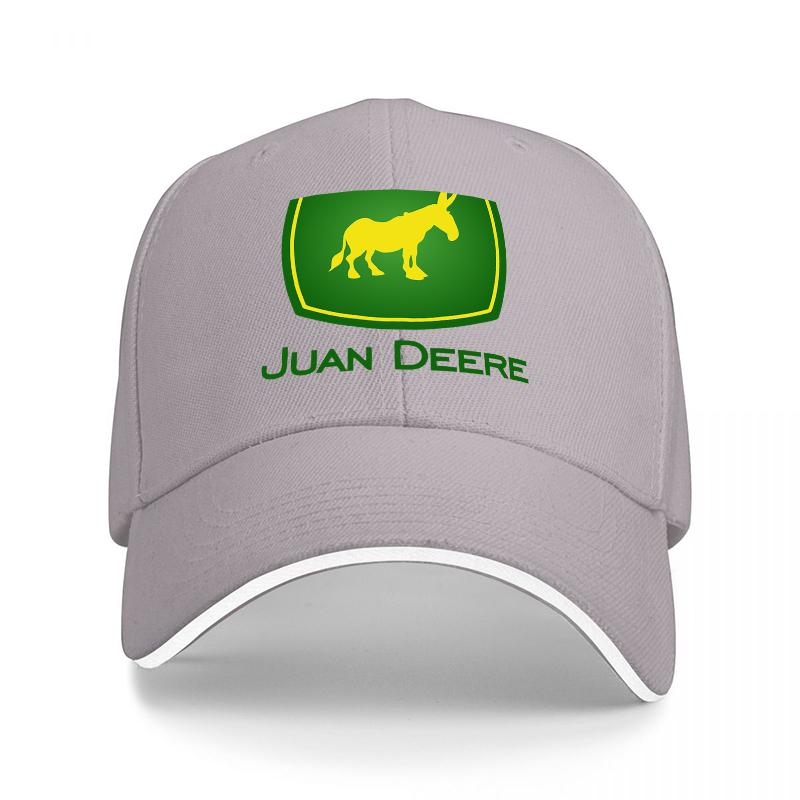 Кепка-бейсболка с логотипом John Deere, черная, с дизайном лошади в зеленом и желтом цветах, классическая регулируемая кепка для любителей активного отдыха