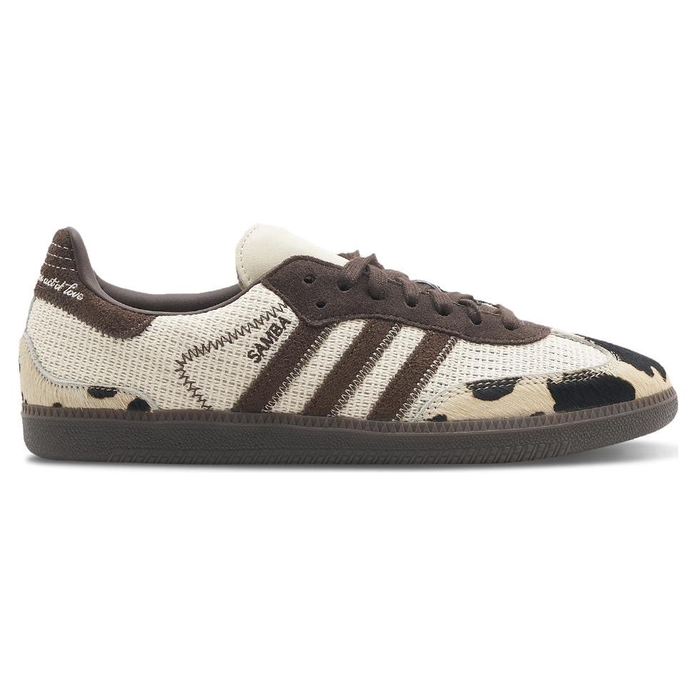 Notitle x adidas Samba OG Принт коровы Унисекс Кроссовки Коричневый ID6024