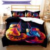 3pcs boxing Bedding Set Duvet Cover Closure Includes 1 Duvet Cover & 2 Pillowcases, Soft and Comfortable for All Seasons.
