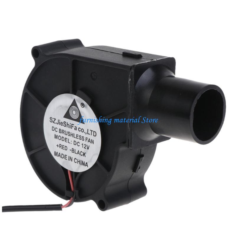 Y5GD UK/EU Plug BBQ Air Blower Portable BBQ Fan Air Blower Handheld Barbecue Air Fan 12V Lightweight Portable Fan Outdoor