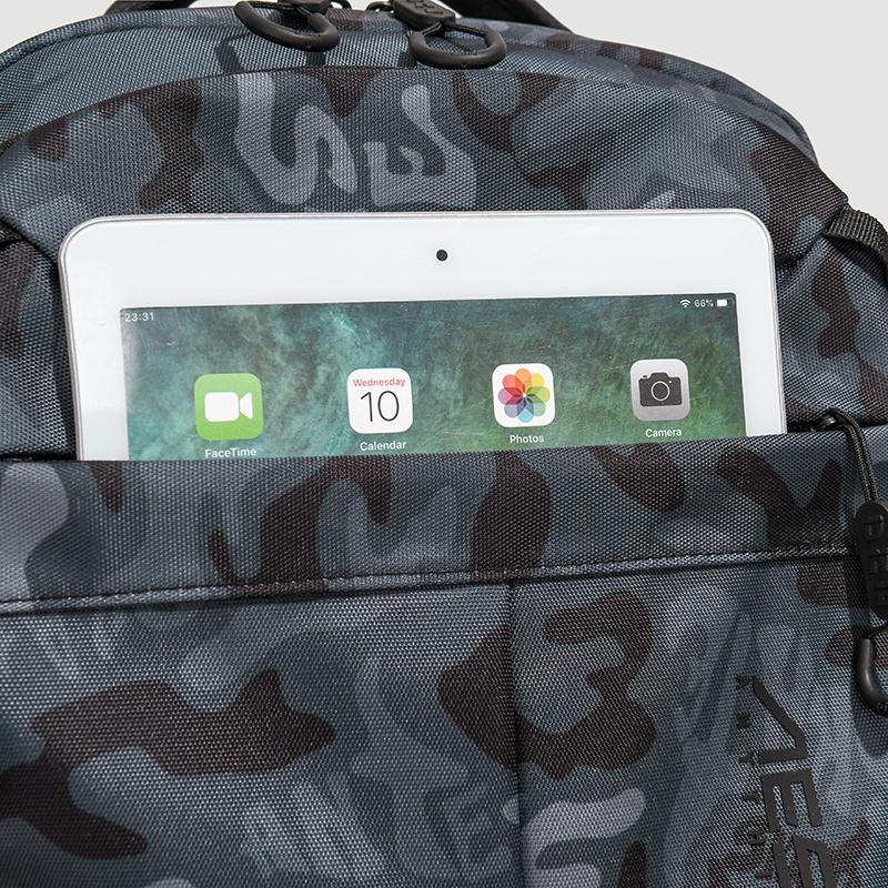 Мужской рюкзак большой вместимости, школьный рюкзак для ученика средней школы, камуфляжный принт, рюкзак для компьютера