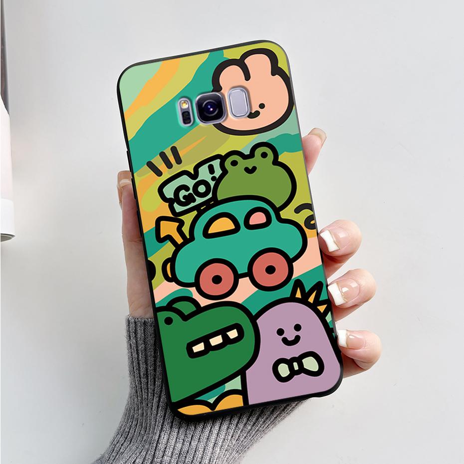 Case For Samsung S8 Plus S8+ Coque Galaxy S8 TPU Soft Silicone Funda Phone Case For Samsung Galaxy S 8 S8 Plus Cover Capa Bumper