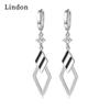 Lindon Zircon Copper Alloy Earrings Drop Earrings For Women Wedding Party Gifts
