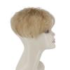 LISI HAIR Женские короткие вьющиеся волосы для наращивания волос из синтетического волокна, покрытие для седых волос и выпадения волос, натуральный черный, коричневый, светлый, для повседневного использования