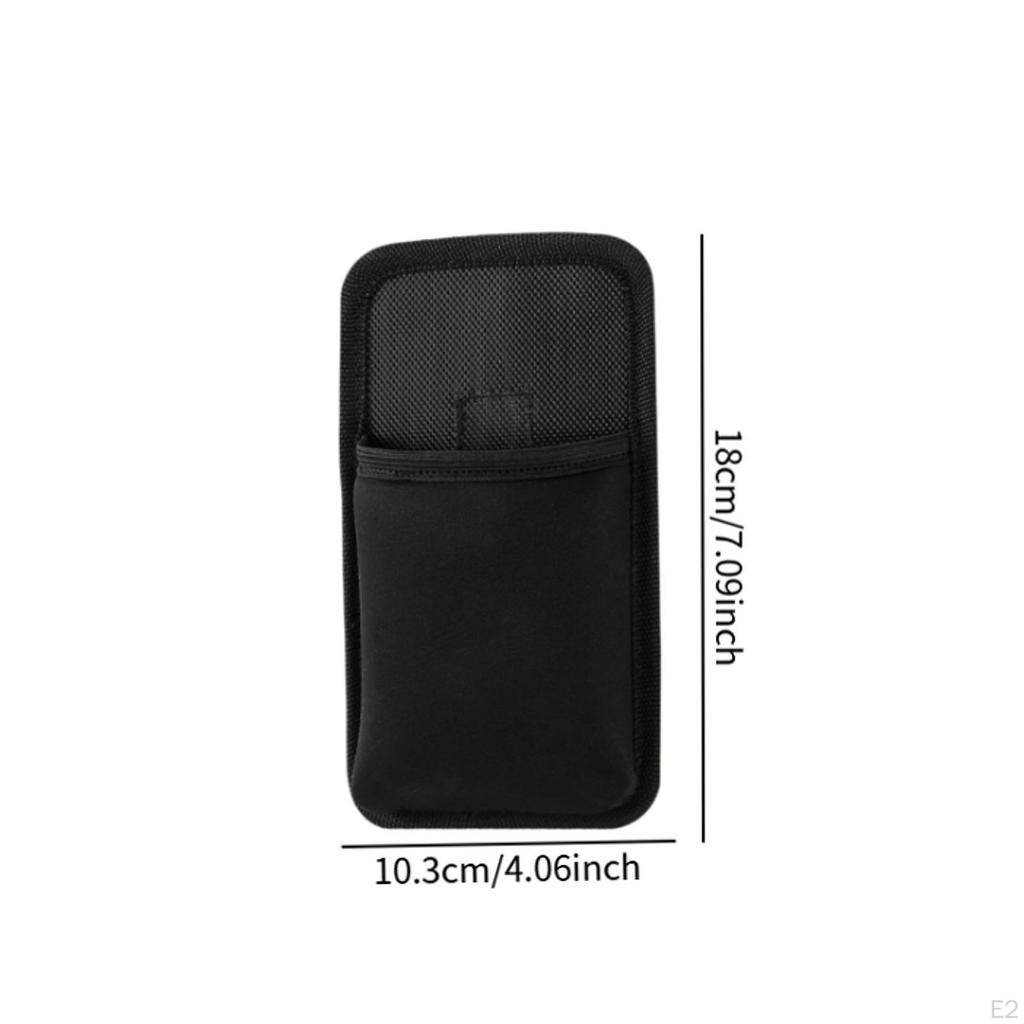 Сумка для пульта управления телескопом Боковой карман Крепление на штатив Легкая Черная Прочная