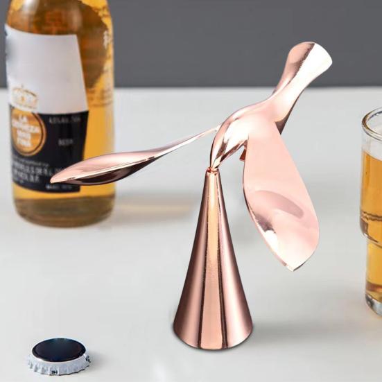 Открывалка для бутылок Tipsy Flying Bird, открывалка для бутылок, скульптурный аксессуар для бара, металлическая открывалка для пива, газировки, сидра для вечеринок, свадеб