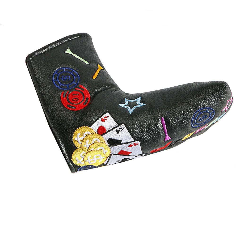 Case Protective Cover Golf Headcover Golf Putter Cover Golf Club Head Cover Blade Putter Protector