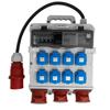 Строительный щит 2X16A 32A Cee 8X230V Erbetka С кабелем Защищенный Doktorvolt Tr-S/Fi Dv-5022-D