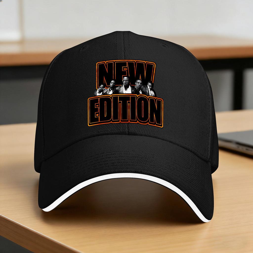 Jodeci NEW EDITION Baseball Cap Running Hippie yk Cute Custom DIY Sun Trucker Hat Couple Women High Quality Baseball Caps