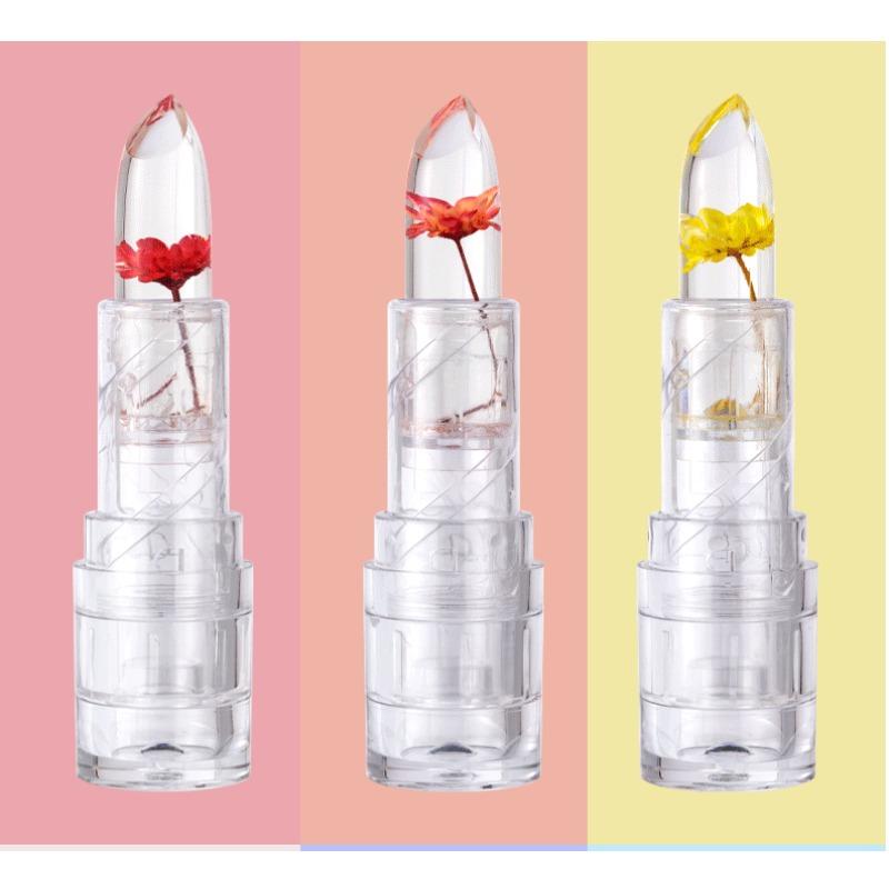 Увлажняющая помада Flower Увлажняющая Увлажняющая помада Jelly Flower Lip Glaze