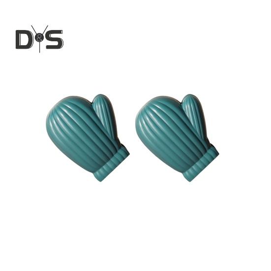 2 шт. Зажимы для чипсов Мини-перчаточные щипцы для пищевых продуктов Герметичная ручка Зажимы для пакетов для чипсов для хранения продуктов Зажимы для пищевых пакетов без запаха для пакетов с закусками для хлеба