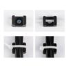 100PCS HC-4 Plastic Wire Mounts Seat Data Line Winder Cable Tie Fixed Seat