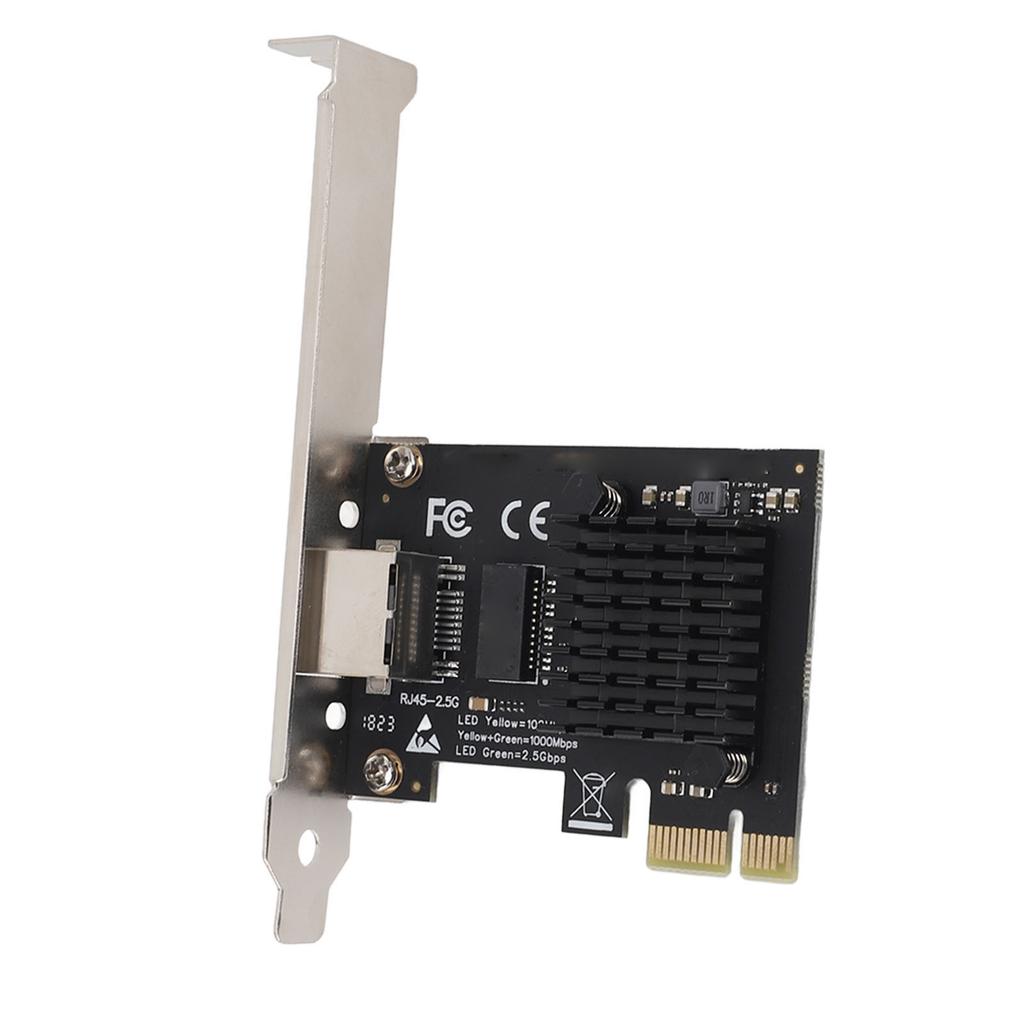 PCIe Network Card RTL8125B 2.5G Gigabit RJ45 Port PCI Express Network Card for Windows 7 8 10 11