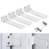 1 шт. Универсальный направляющий рельс для холодильника, встраиваемый кронштейн для крепления холодильника, подвижный направляющий рельс для холодильника