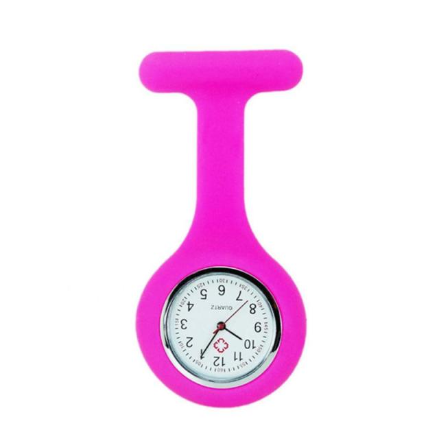 High Quality Silicone Nurse Watch Solid Medical Pocket Watch Pin Pocket Watch Hanging Watch Brooch Decor Quartz