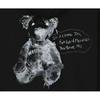 We11Done Pierced Teddy Zip-Up Hoodie Unisex Hoodies WD-TJ2-26-851-U-BK