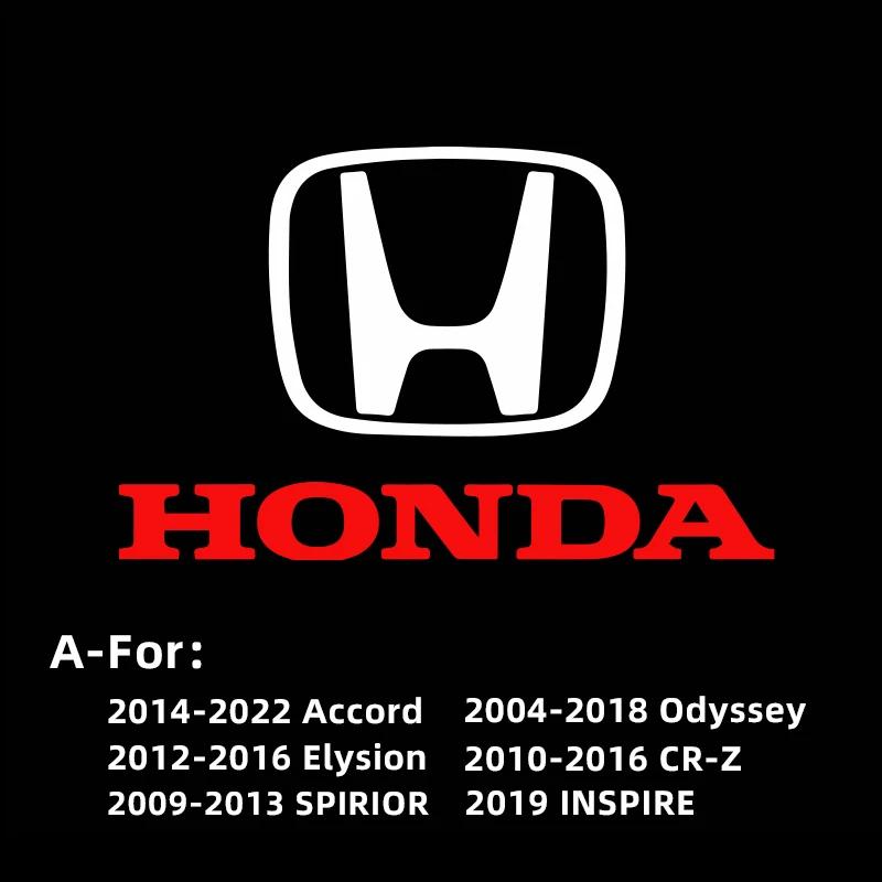 2Pcs LED Car Door Welcome Light HD Projector Lamp Accessories For Honda Civic Fit Jazz Accord City Vezel CR-V S660 Odyssey HR-V