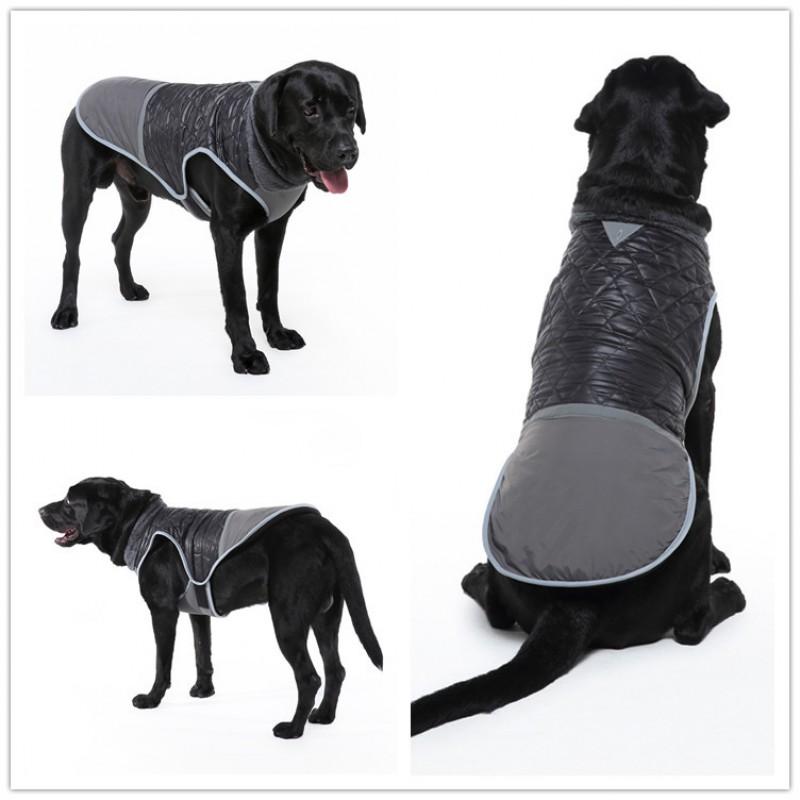 Winter Warm Dog Coats Medium Large Dogs British Style Pet Clothes Golden Retriever