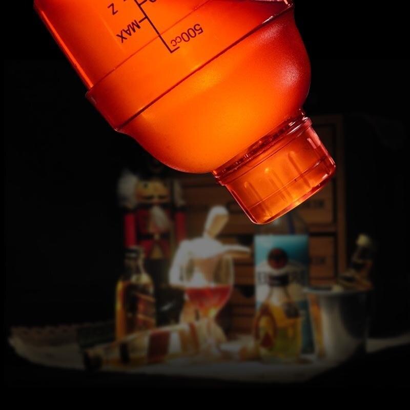 Plastic Cocktail Shaker 300ml/500ml/700ml/1000ml Wine Beverage Mixer Wine Shaker Drink Mixer Barware