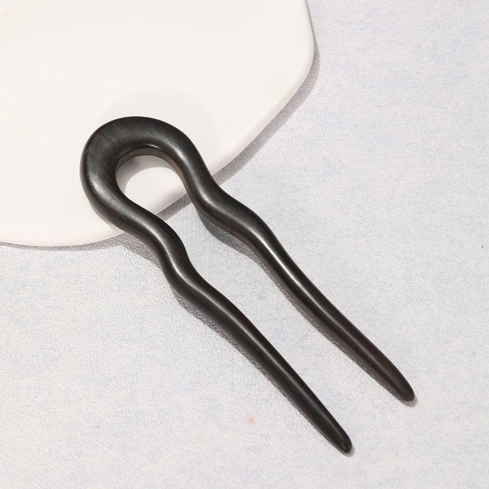 Vintage Wooden Hair Sticks Retro Ponytail Hair Bun Maker Headdress Hair Forks  Hair Accessories