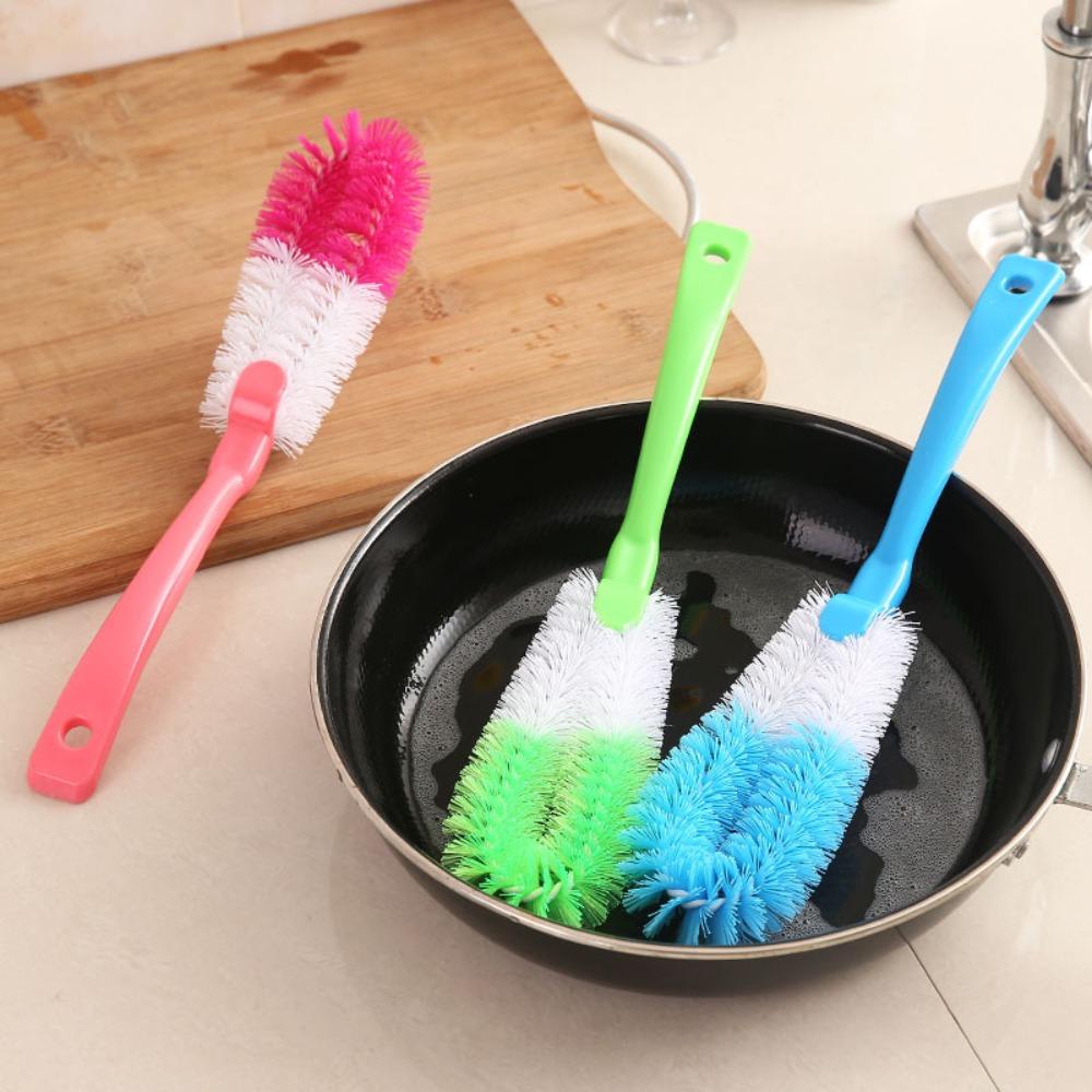 Soft Water Bottle Cleaning Brush Multi-function Cup Brush Creative Long Handle Brush