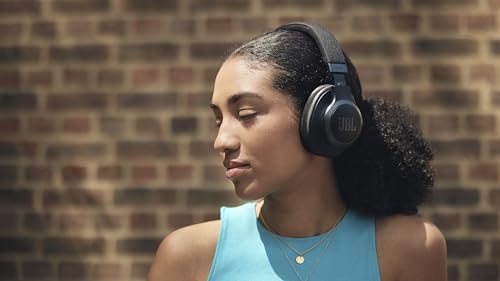 JBL LIVE 770 NC Стиль/Дизайн/Гибридное шумоподавление/Совместимость с Bluetooth/Мультипойнт/Полноразмерные наушники/Черный/JBLLIVE770NCBLK