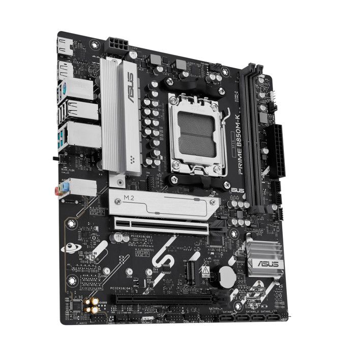 Материнская плата Asus PRIME B850M-K AMD B850 Socket AM5 micro ATX для Ryzen 7000/8000/9000