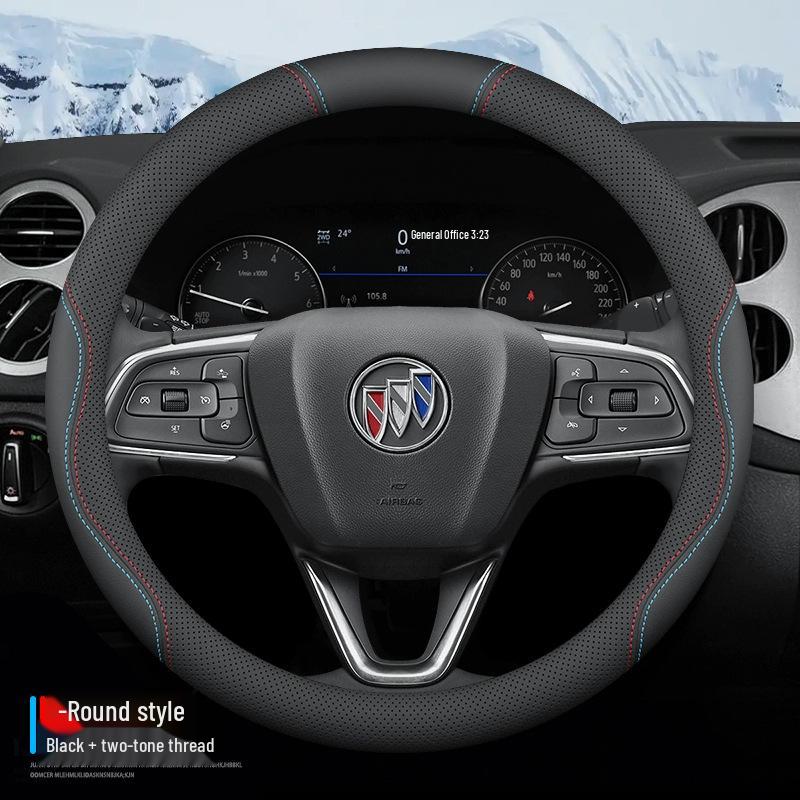 Чехол на руль Buick Verano: Ультратонкий, для всех сезонов, подходит для моделей 2015-2023 гг.