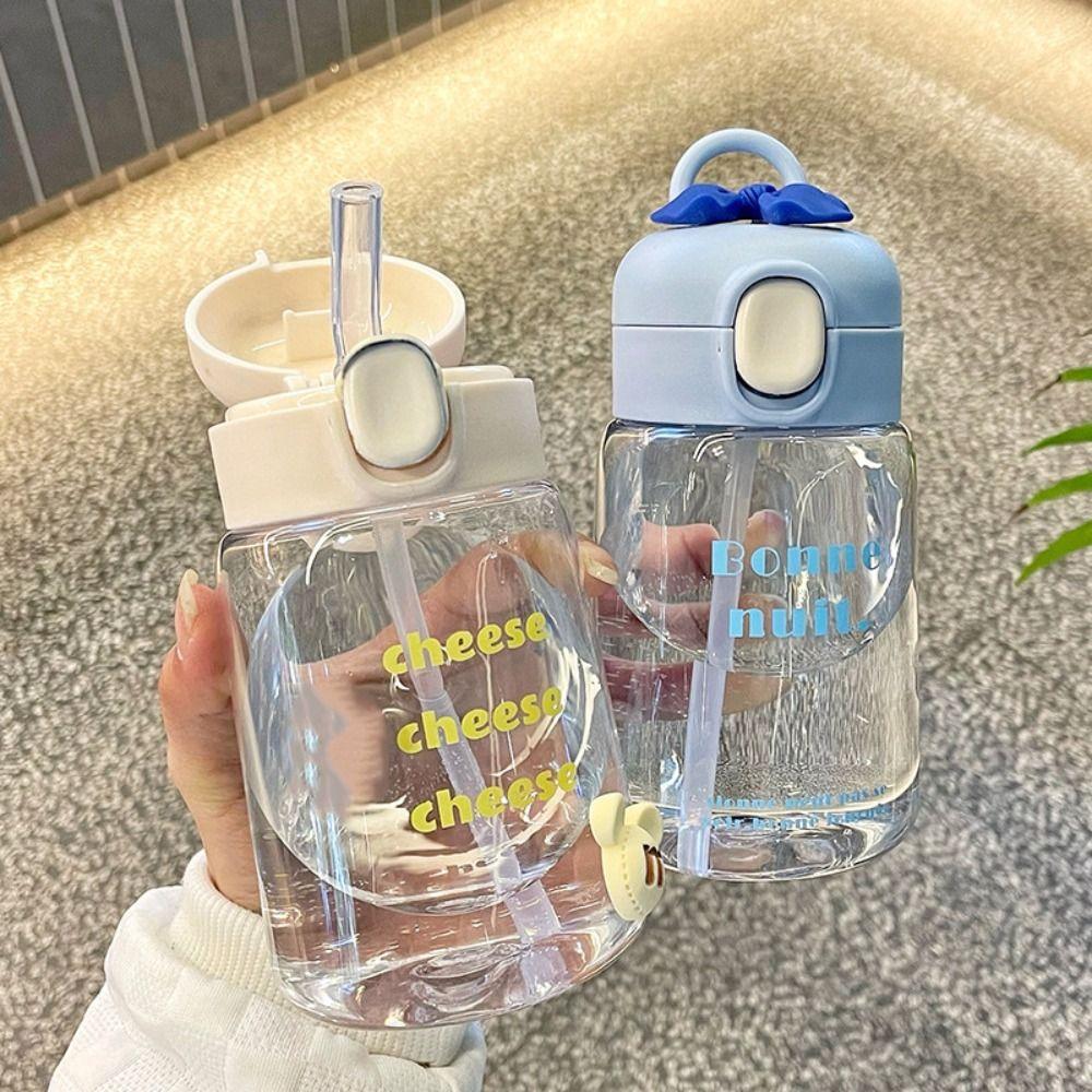 Непротекающие мультяшные бутылки для воды Пластиковые чашки для напитков для малышей Креативная детская чашка-непроливайка