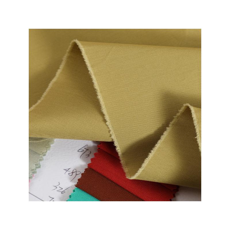 100% Cotton High-Density Poplin Imitation Tencel Fabric for Spring/Summer Fashion Sportswear Pants